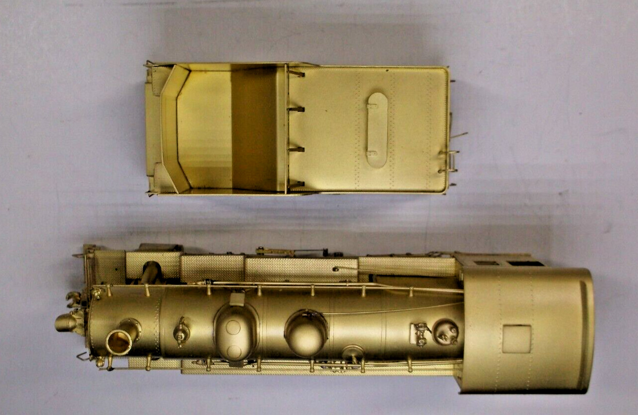 HO Sunset Models brass Frisco 2-10-0 in original box (lot BB 461)