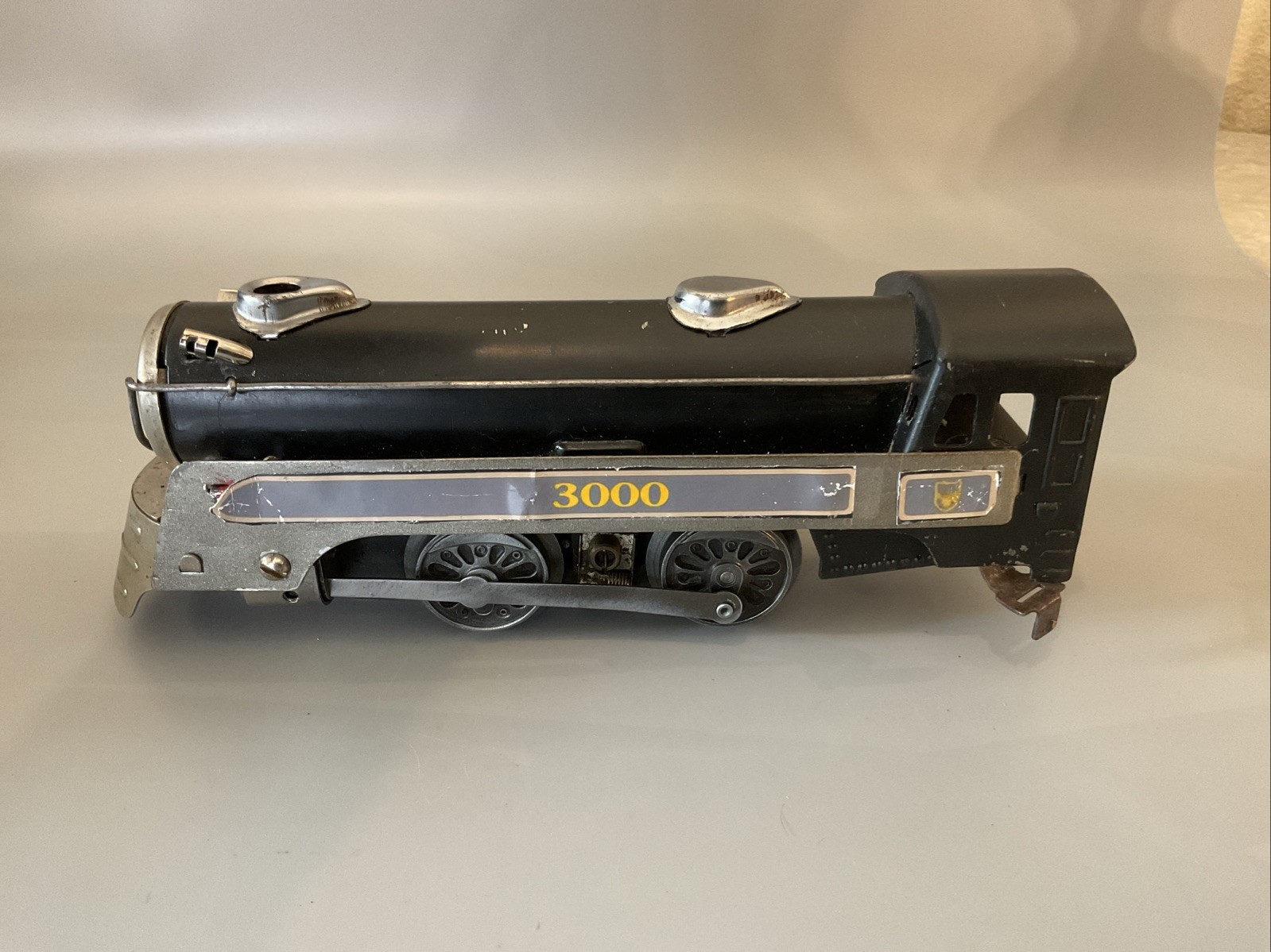 Vintage Marx O Gauge Locomotive Engine Metal Train Untested As-Is