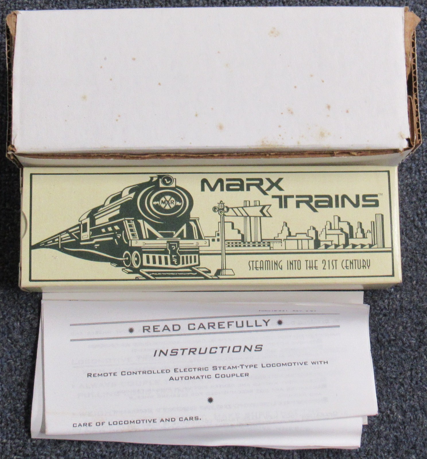 New/Modern Marx No. 8351-XM Pennsylvania Steam Engine O-Gauge NOS *