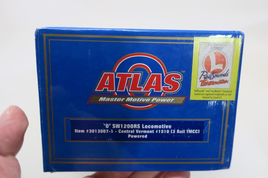 Atlas O 3-Rail Central Vermont SW-1200RS QSI Sound/DCC 3013007-1