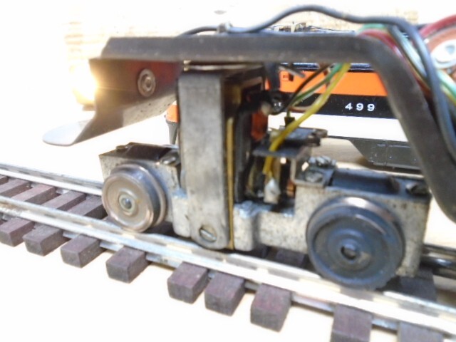 CLEAN 50s American Flyer S GA 499 GE ELECTRIC LOCO 2-Pantos Runs/Lights