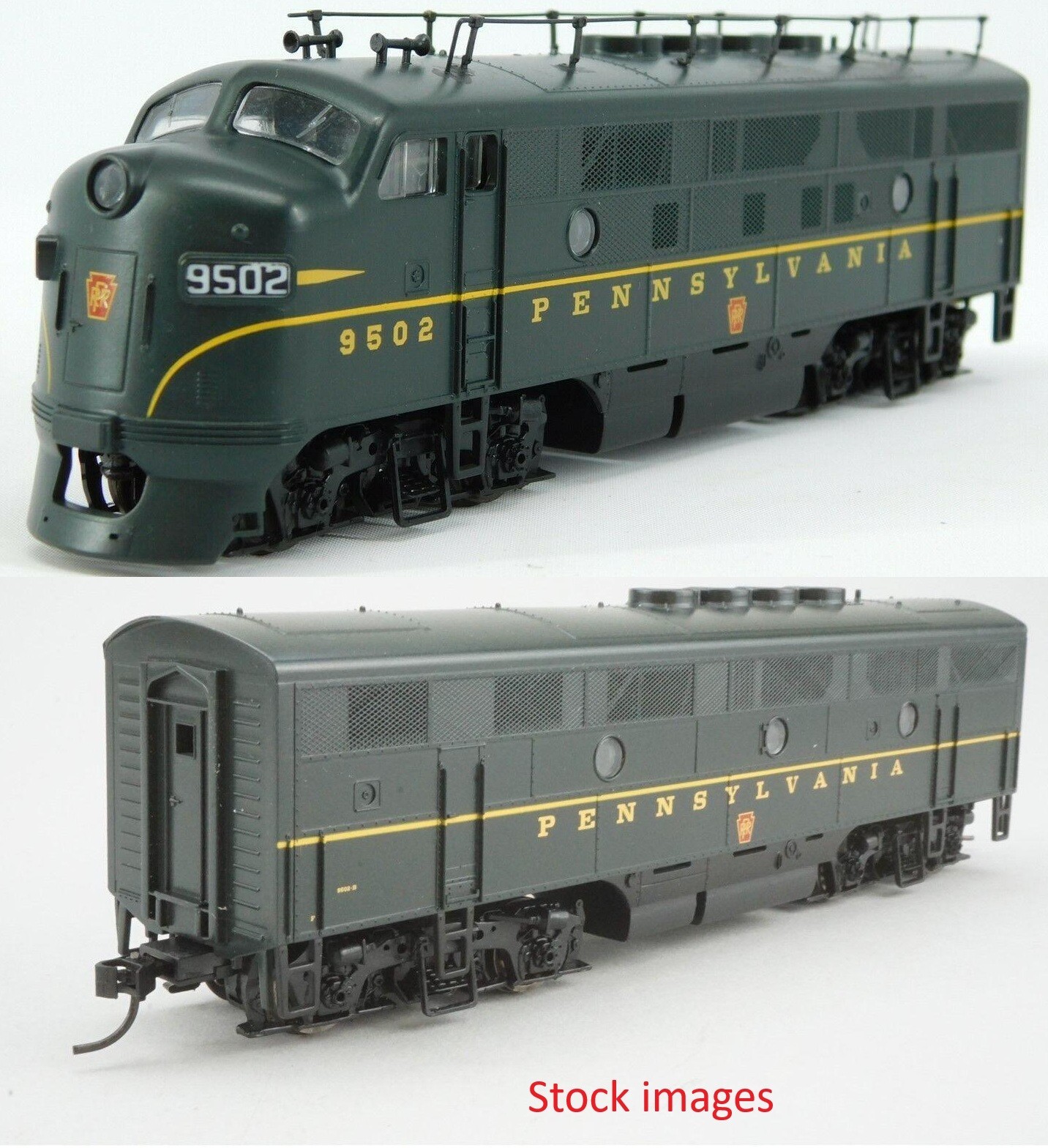 HO EMD F3A/F3B Set (Both Pwd) PRR Pennsylvania DC NIB NOS # 23968/8172