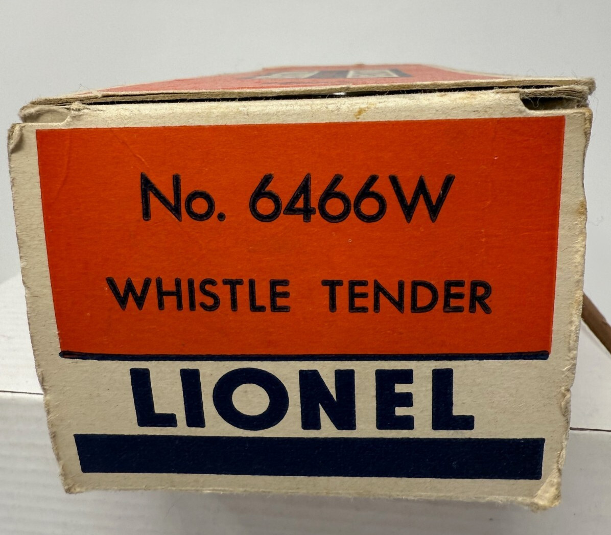 LIONEL 6646W Coal Tender Car with original box