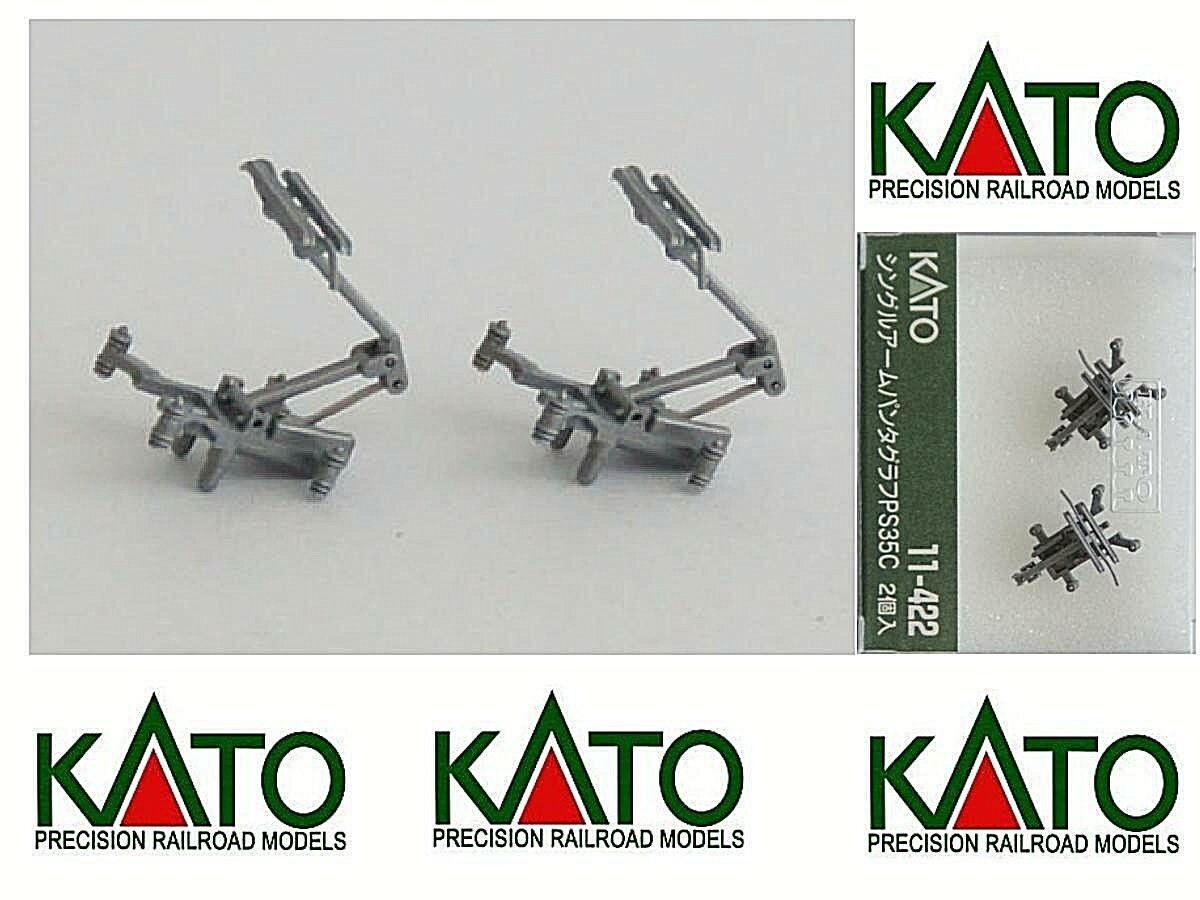 KATO 11-422 Pair Of Monobraccio Pantographs Type FS Also For TGV S14701 Scale-N