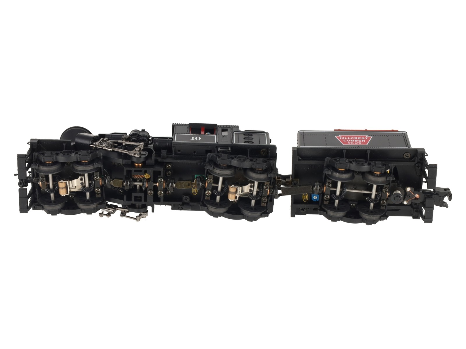 MTH 20-3039-1 O Gauge Hill Crest Lumber Co. Climax Logging Locomotive #10 w/PS2
