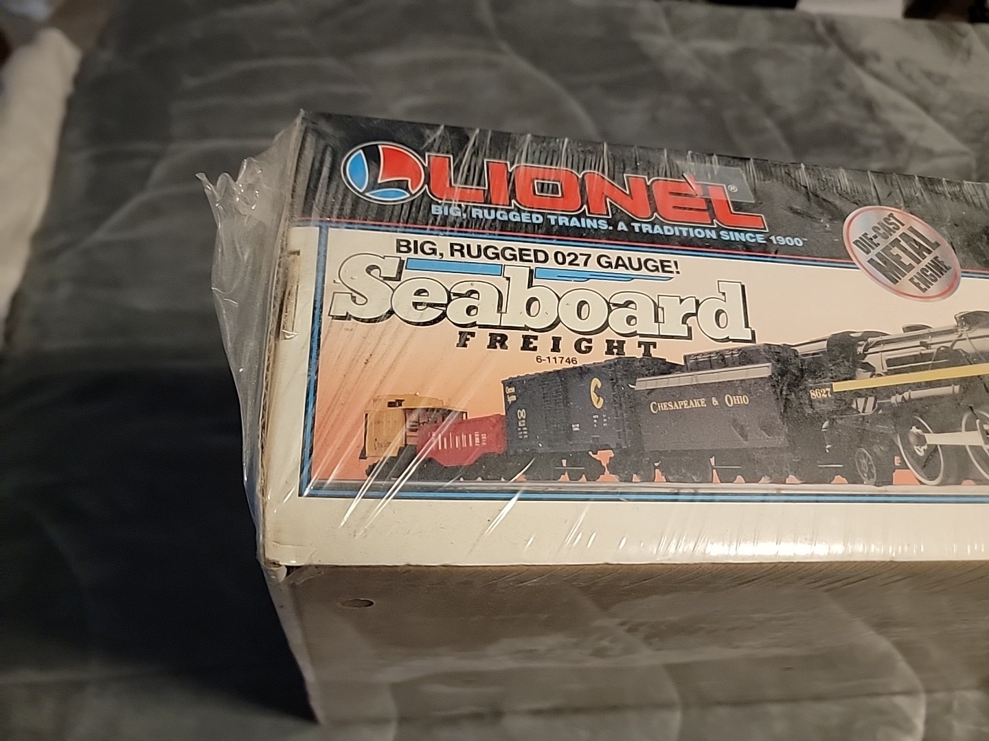Lionel Seaboard Freight 1994 Die Cast Metal Engine Train 6-11746