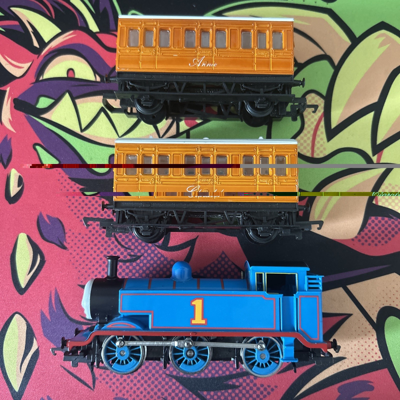 Thomas & Friends Hornby Thomas And Annie and Clarebel Working HO/OO SCALE Rare!