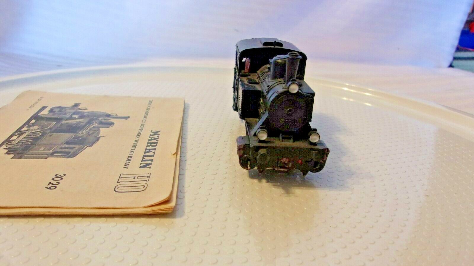 HO Scale Märklin 0-6-0 Steam Locomotive #3029 Black, Deutsche Bahn With Booklet