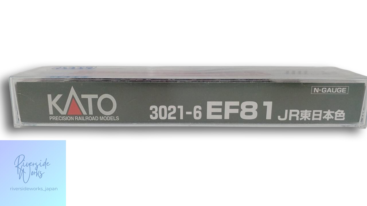 KATO EF81 JR East Color Electric Locomotive Model 3021-6 JP
