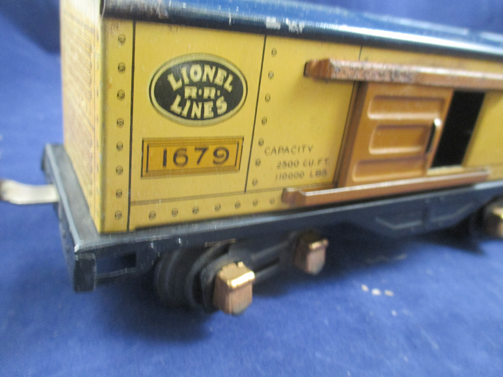 O-27 Prewar Lionel- 1055E Set Box, 1681E engine & tender, 1679, 1680, 1682 BOX