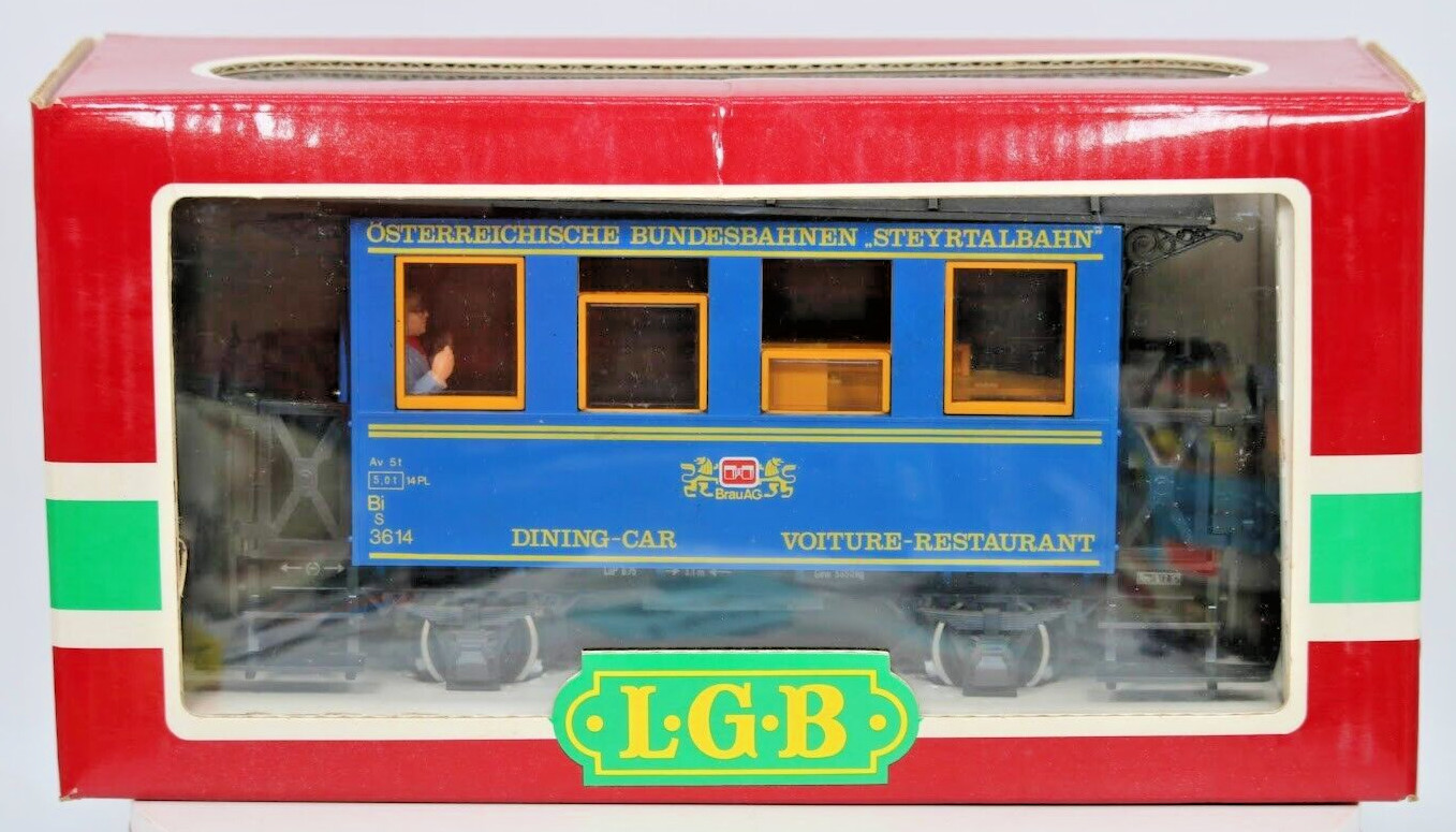 LGB 3013 Steyrtalbahn Dining Car – Österreichische Bundesbahnen Bi/s Type Coach
