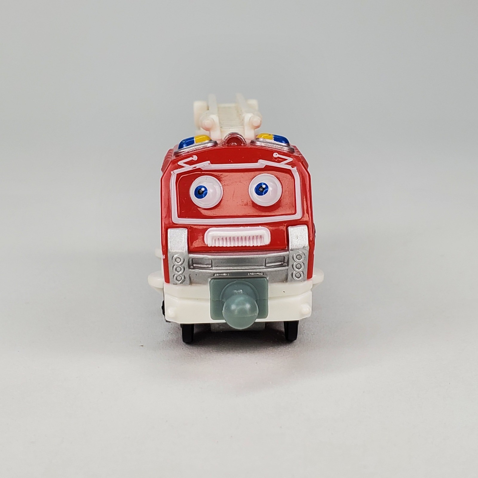 Chuggington StackTrack Asher Fire Car Engine Diecast Toy Train Tomy LC54133 Red
