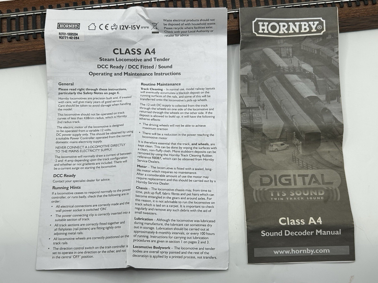 OO Hornby R3395TTS LNER Class A4 4-6-2 Pacific ‘Mallard’ TTS Sound – (EXCELLENT)