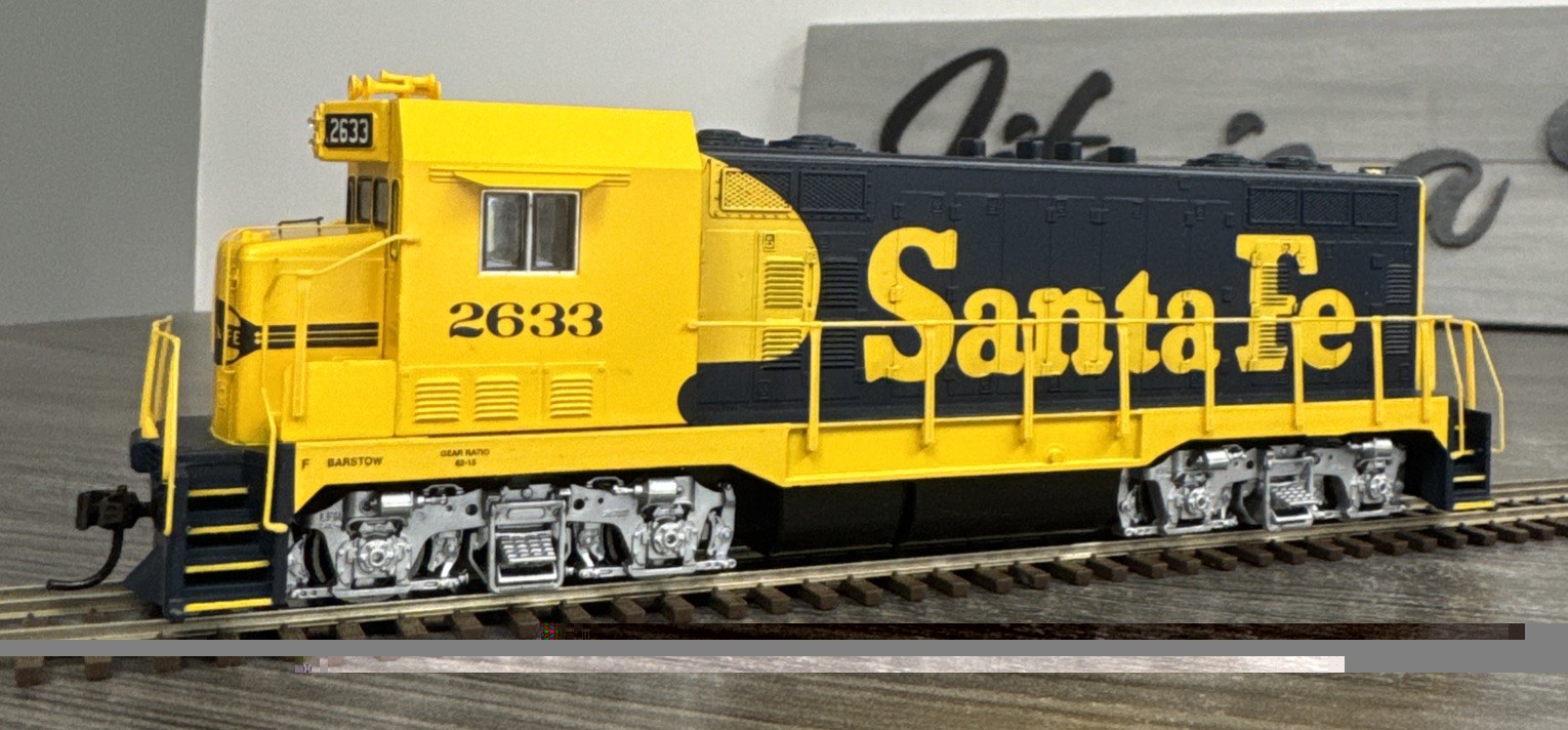 Athearn RTR HO #91535 Santa Fe CF7 Angled Cab #2633 Warbonnet DCC Ready & LNIB!