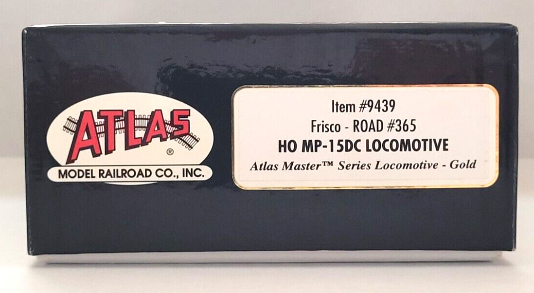 Atlas 9439 HO MP15DC GOLD SERIES FRISCO #365 DCC/Sound NEW