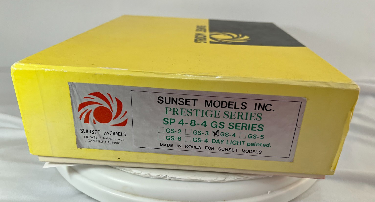 HO Scale Sunset Models Inc. SP 4-8-4 GS-4 Series