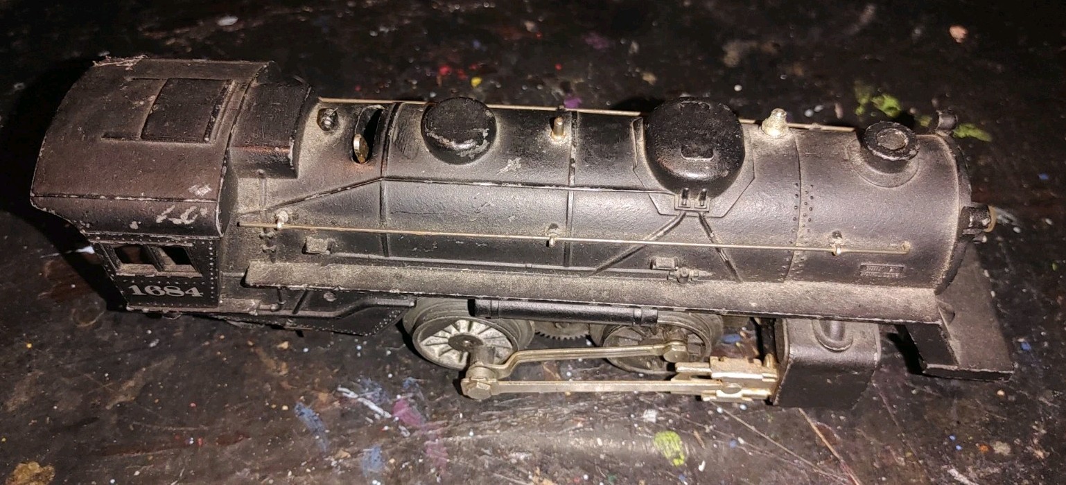 Vintage 6 Lionel Steam Locomotive Engine Parts & 2 Tenders (2)1684,246 & Unknown
