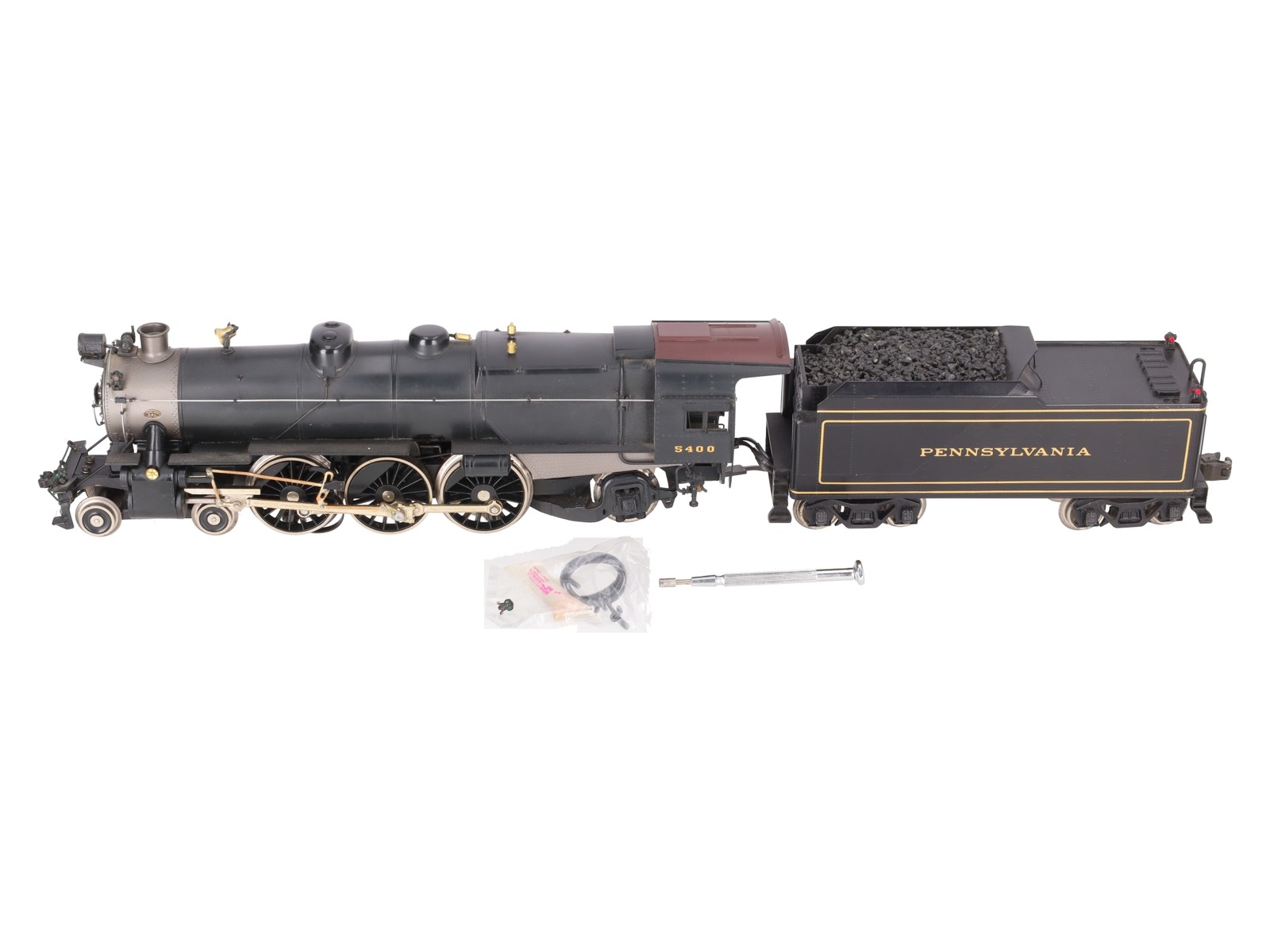 Williams 5000 O Gauge BRASS PRR 4-6-2 K4S Pacific Steam & Tender #5400 (3-Rail)