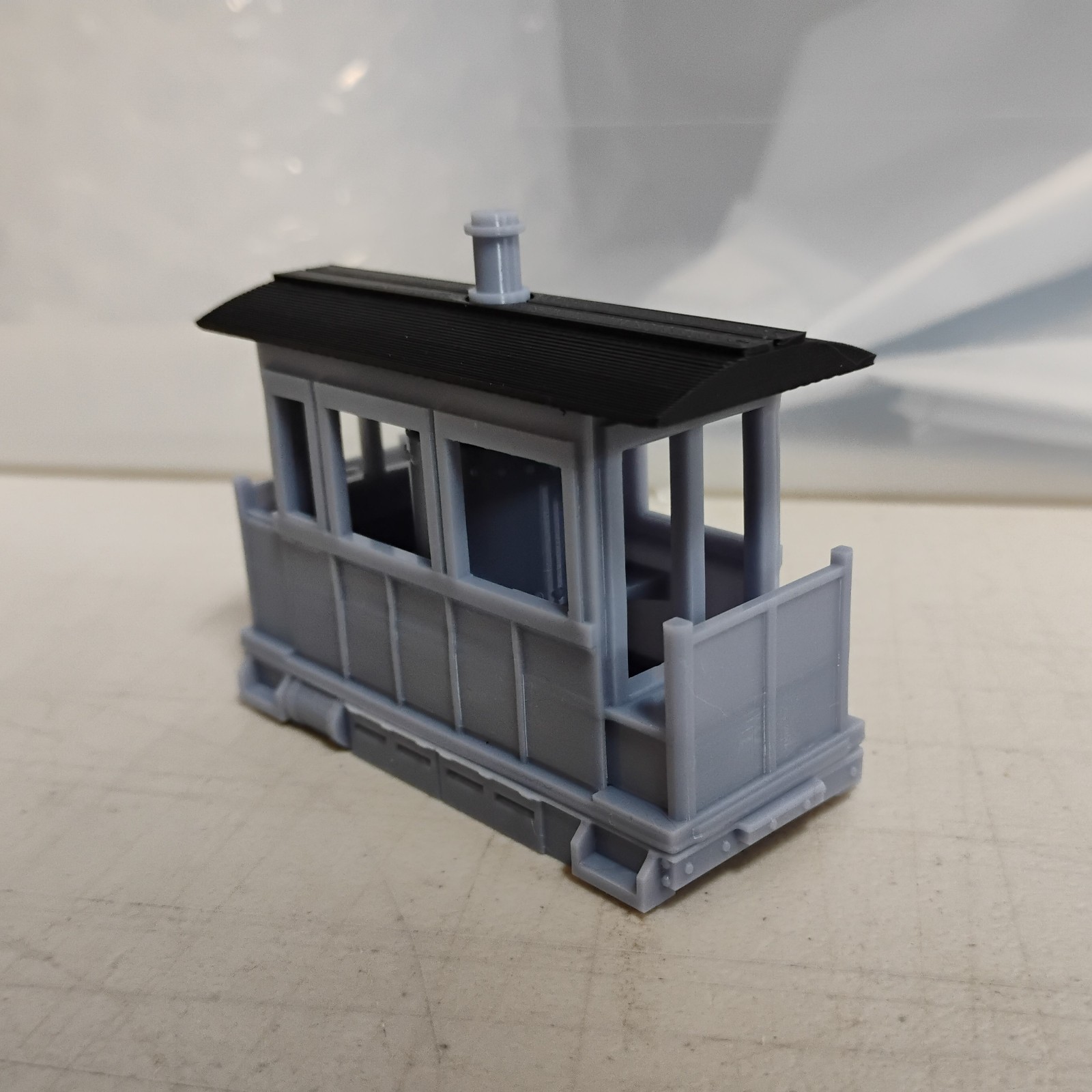 On18 12ft STEAM TRAM LOCO #1 kit for Kato 11-109/105 chassis. RESIN 3D Print.