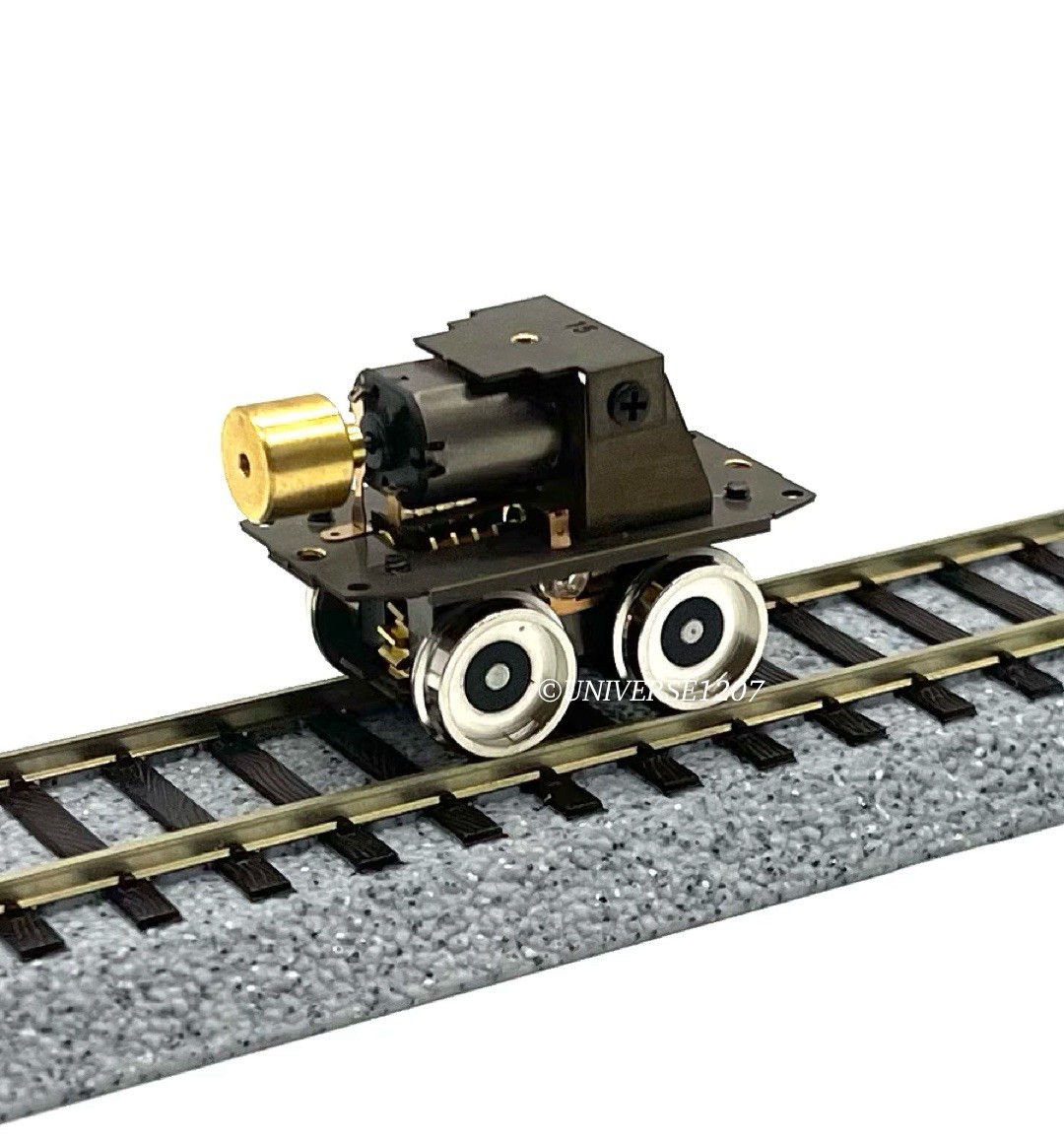 H0/On30/O16.5/Oe Gauge Aru-Model HO-15 Power Drive Chassis w/Rods Kit D10.5mm 0e