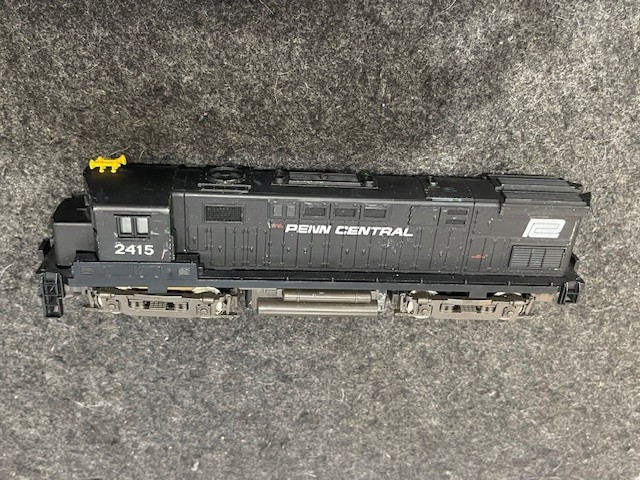 HO Gauge Penn Central Locomotive 2415 made in Austria untested