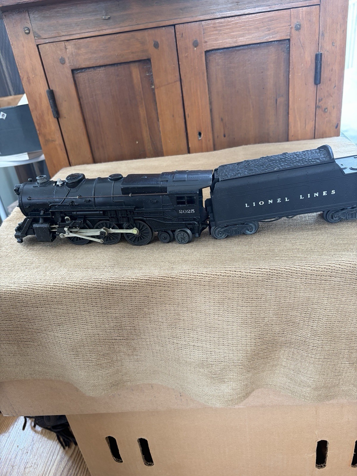 Engine No 2025 With tender 6466W Set with Boxes