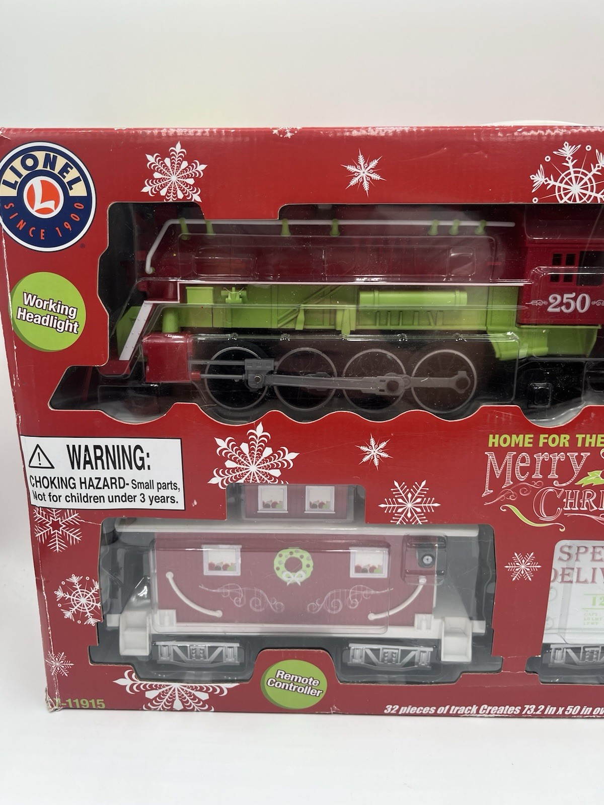 Lionel 7-11915 Home For The Holiday Ready-to-Play set with Factory -excellent