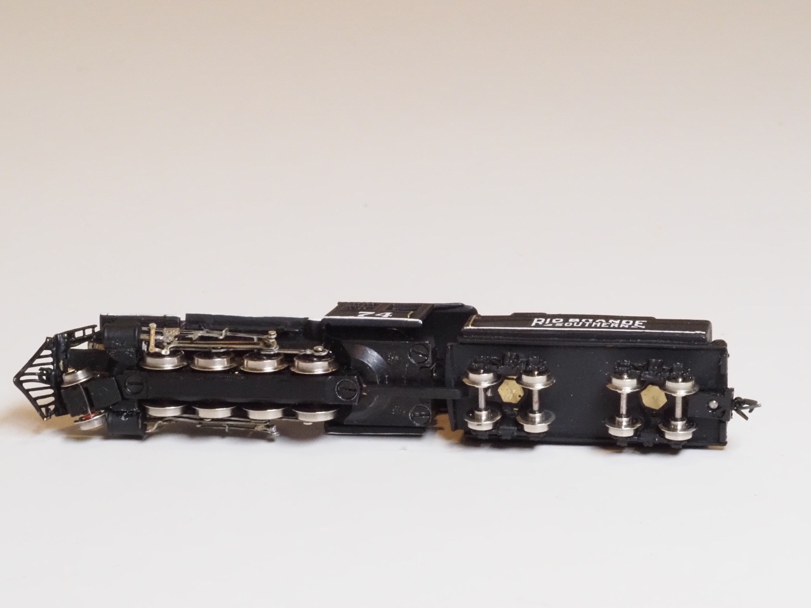 R.G.S Brass B-4F Consolidation 2-8-0 Westmodel Scale N- Nn3 Z-track Rio Grande