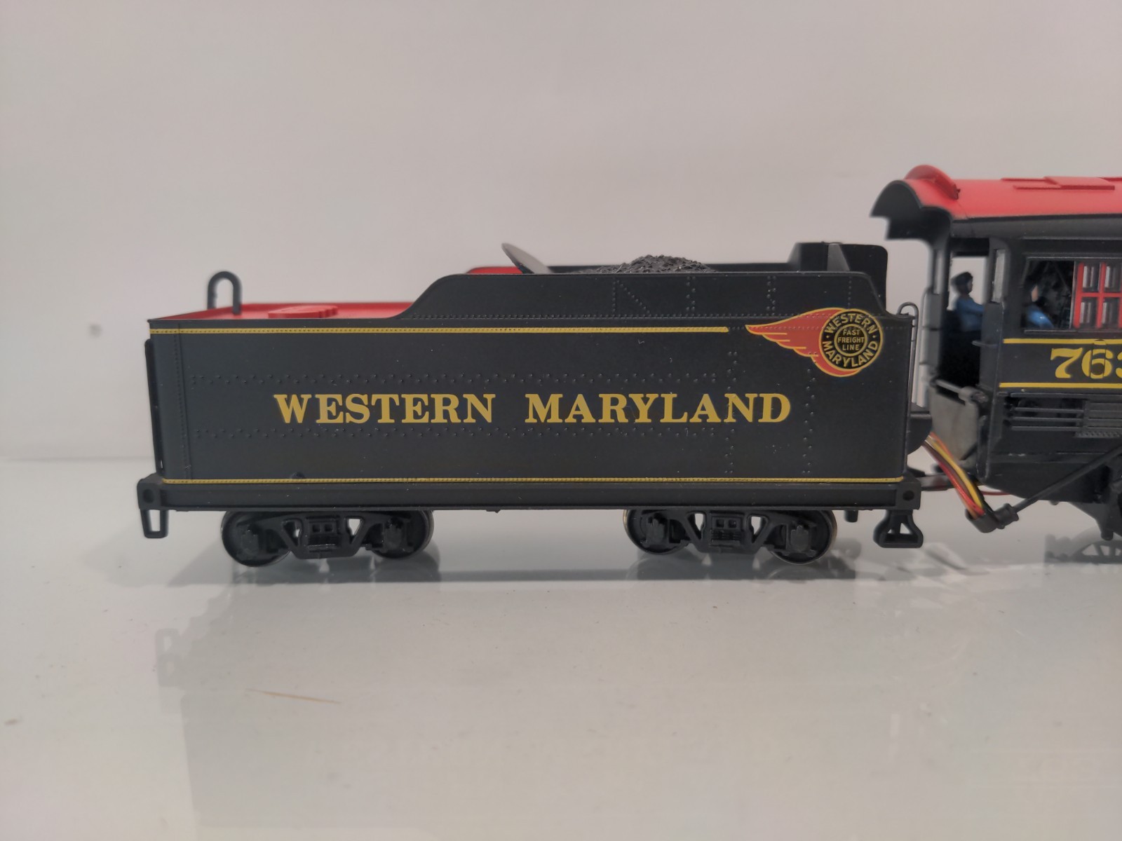 Spectrum 11414 HO Western Maryland WM 763 Baldwin Consolidation 2-8-0 Locomotive