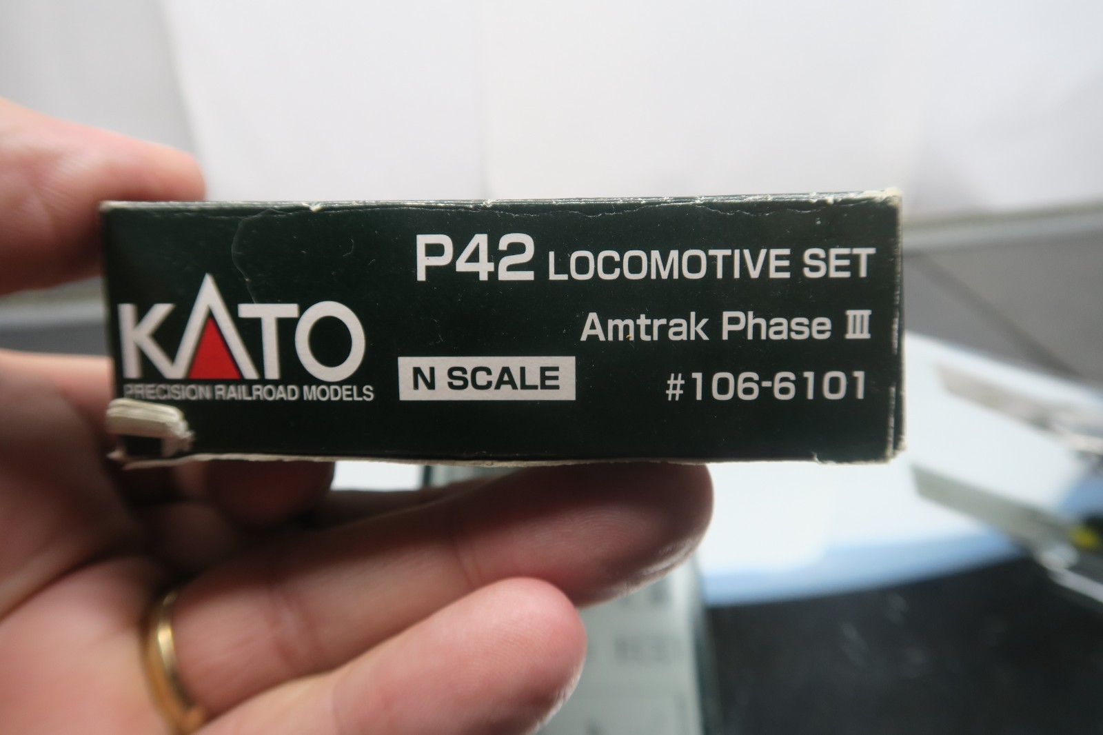 KATO N SCALE 106-6101 AMTRAK P42 LOCOMOTIVE SET PHASE 3 #34 & #94 GENTLY USED!