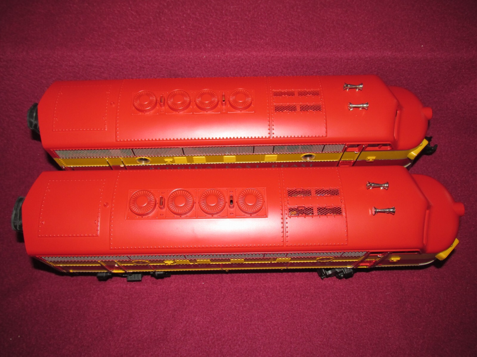 MTH MT-2052LP FLORIDA EAST COAST EMD AA DIESEL ENGINE SET WITH PROTO