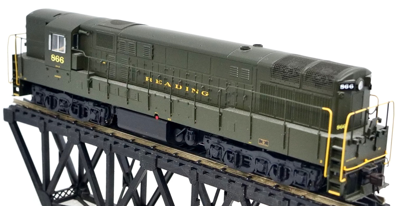 Atlas Gold #7729 HO Train Master READING Ph 2 866 DCC SOUND Loco Tested Boxed