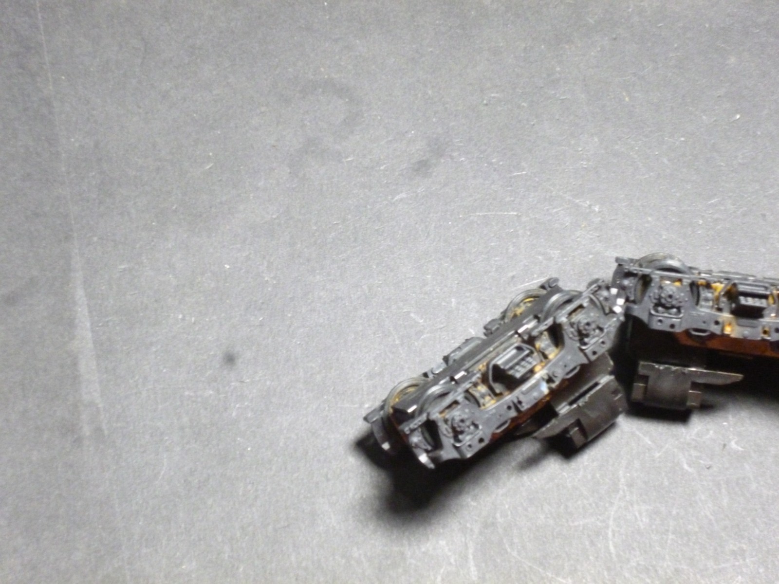 Ho Athearn Diesel locomotive F7 A F7B 4 wheel dummy trucks pair