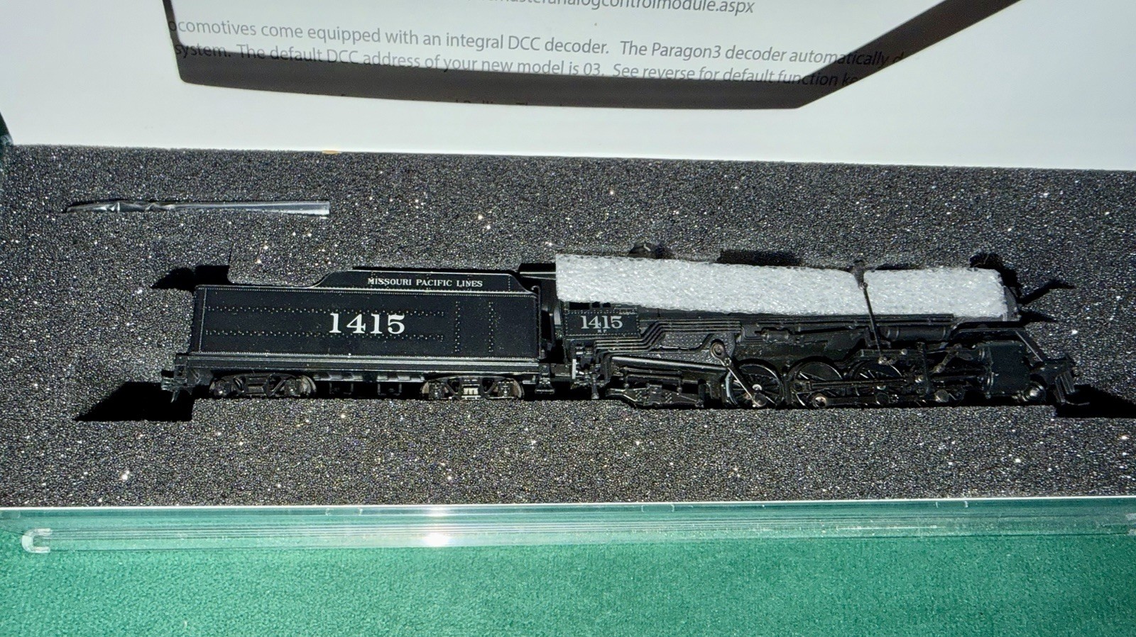 Broadway Limited Imports N Steam Locomotive Missouri Pacific 1415 Digital Sound