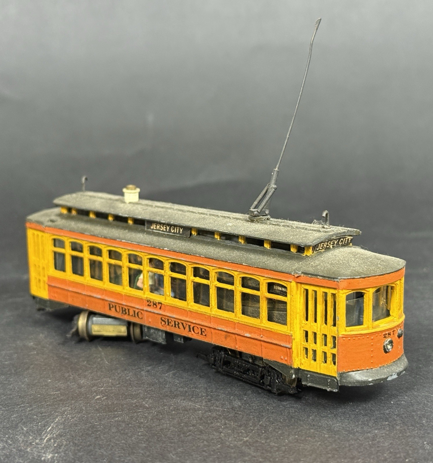 Vintage Jersey City #287 Public Service Ferry HO Scale Electric Train Locomotive