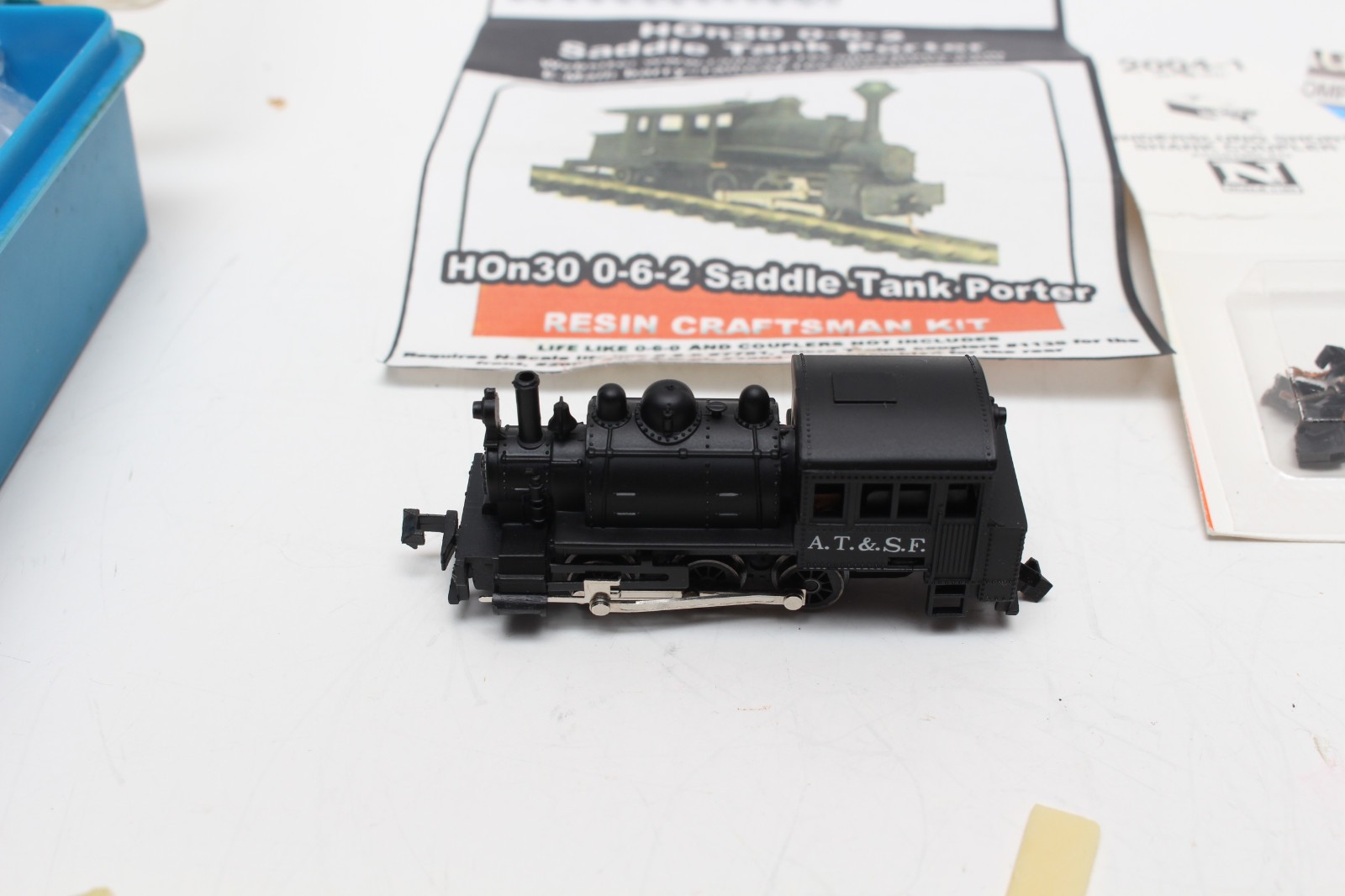 HON30 HON2 SADDLE TANK PORTER 0-6-2 RAILWAY COLLECTIONS RESIN CRAFTSMAN KIT BACH