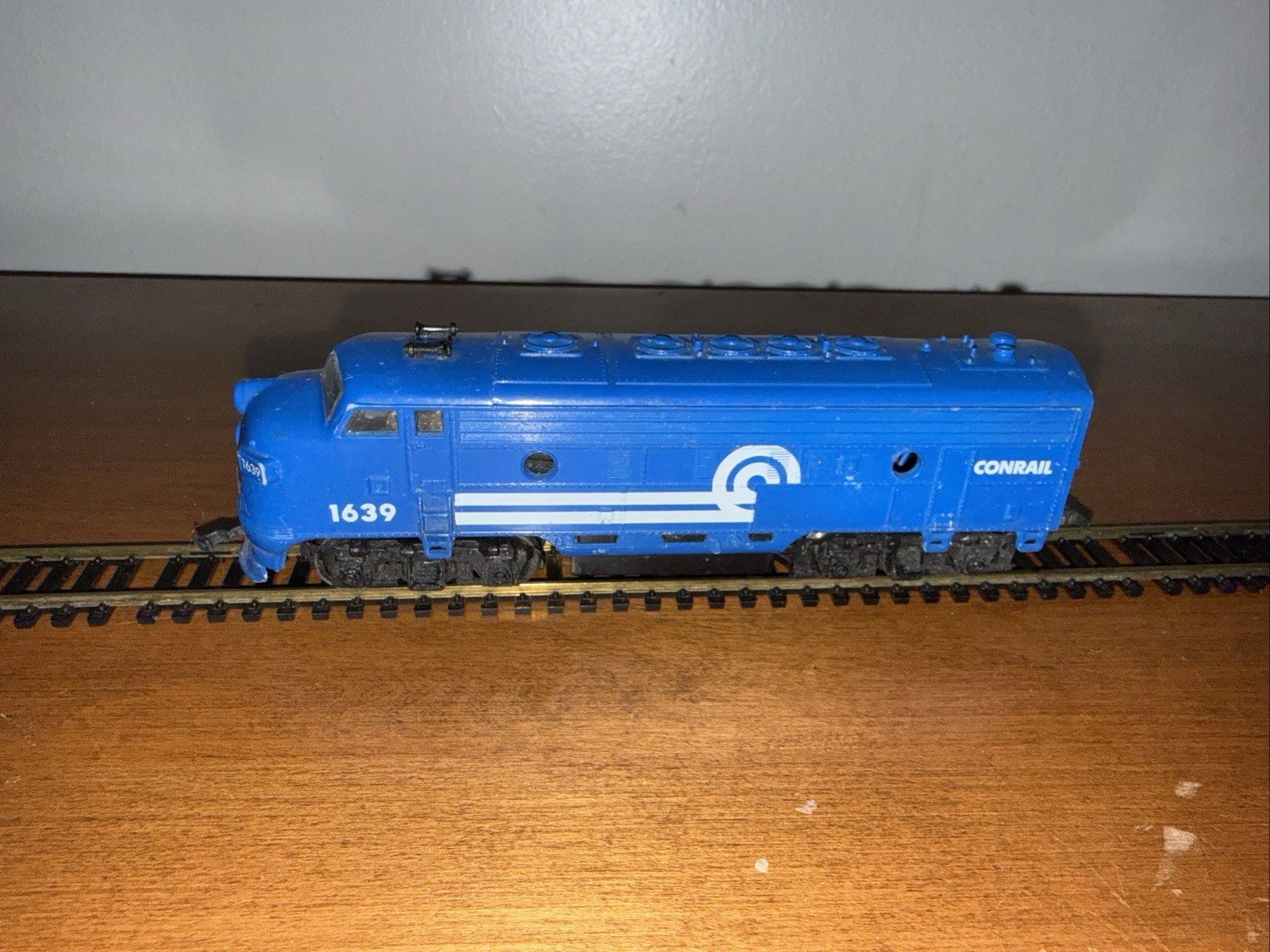 HO Scale Conrail #1639 F7 Diesel Locomotive Life-Like Tested Runs Great