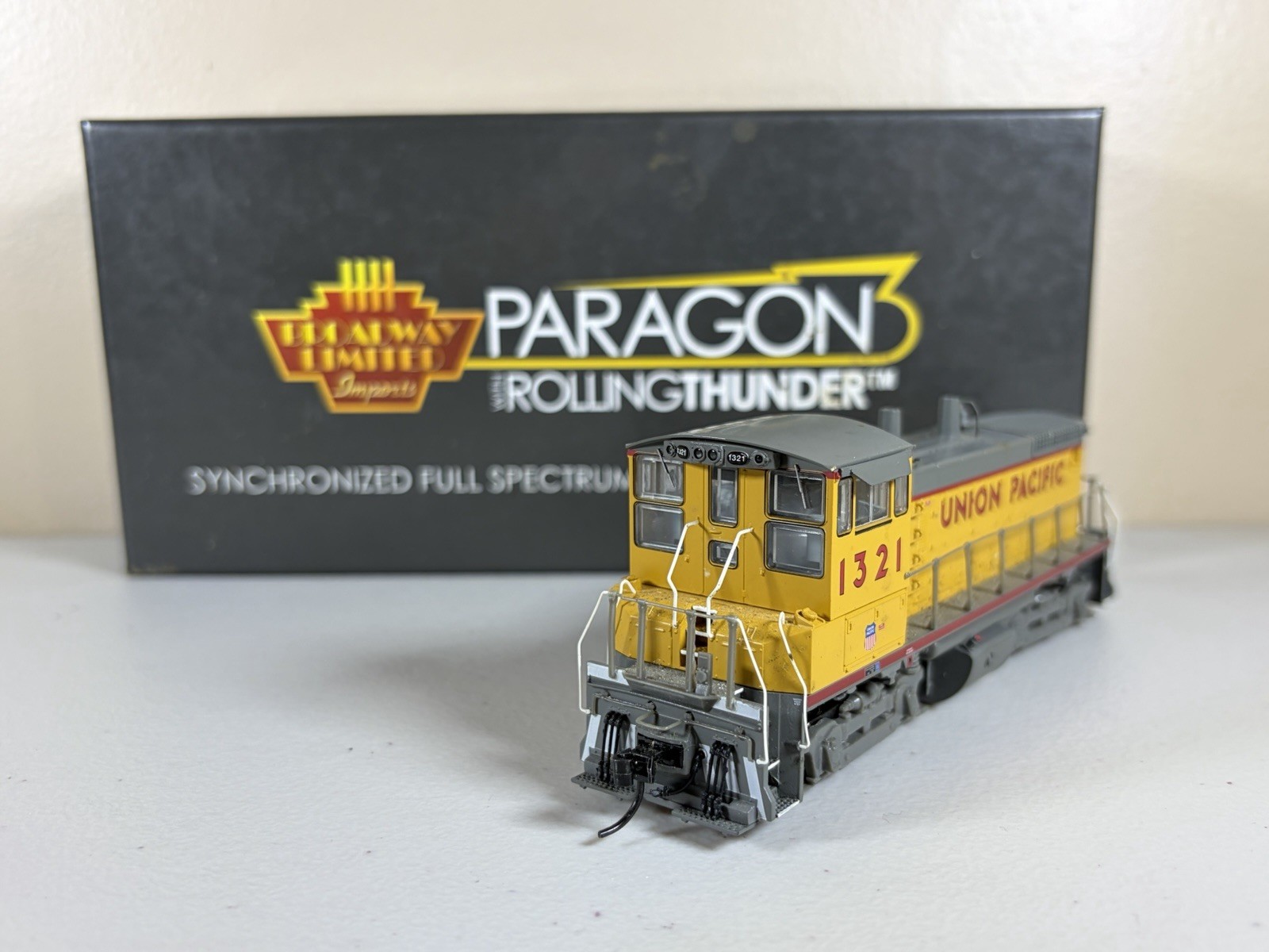 HO Broadway Limited DCC Sound Union Pacific SW1500 #1321