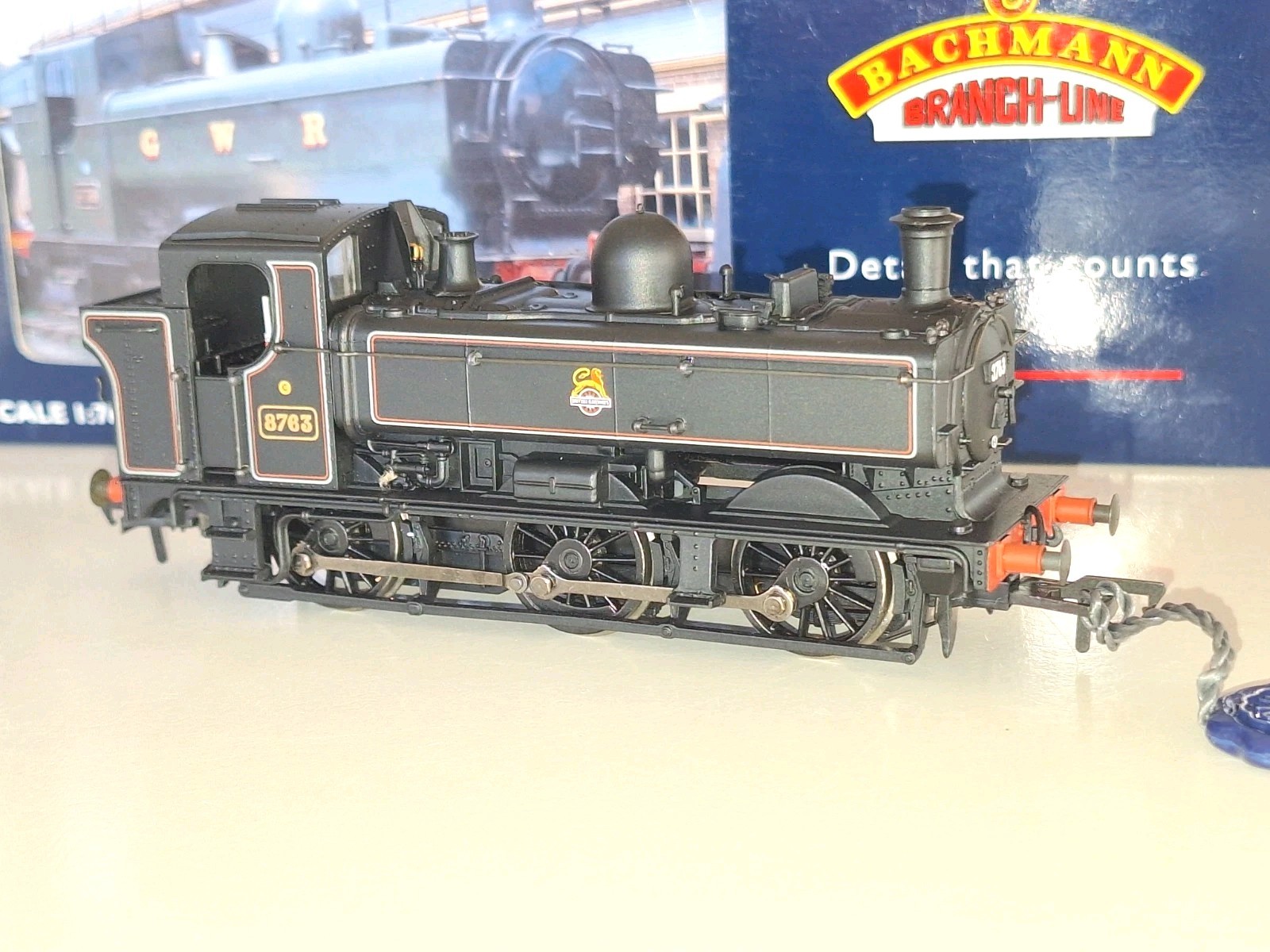 Bachmann 32201 Pannier Loco. New Old Stock. Mint Cond. 2 Rail DC Boxed. OO Scale