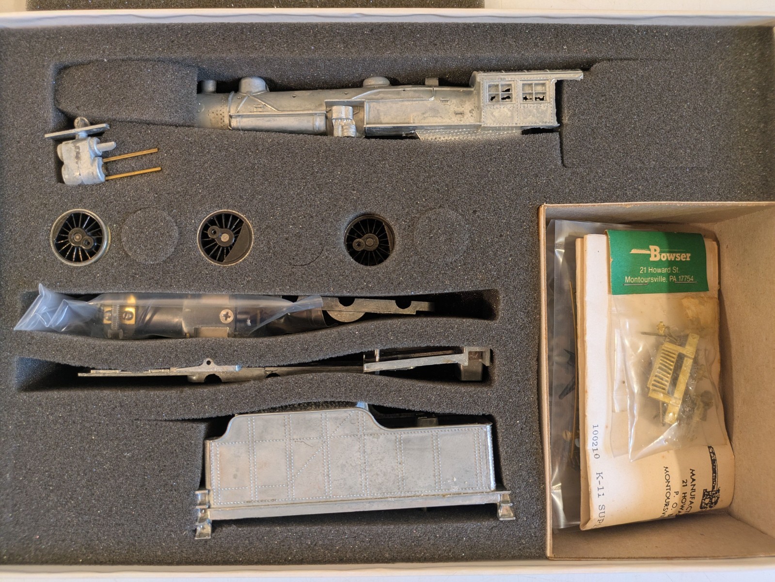 HO 4-6-2 w/ Tender K-11 Pacific NYC New York Central Kit RARE! NIB NOS # 100200