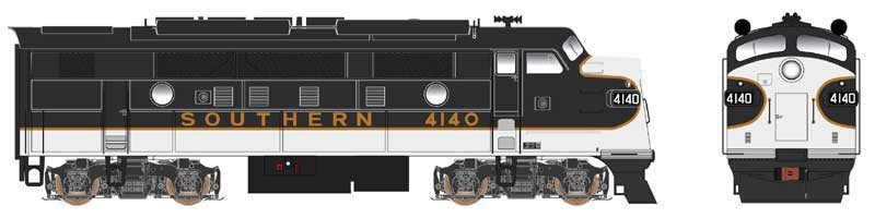 Bowser 24595 HO EMD F3A w/LokSound & DCC Southern Railway #4135
