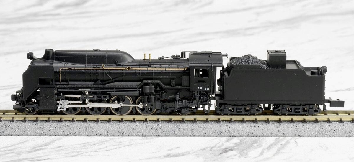 kato 2018-1 JNR Steam Locomotive D51, NIB, n scale, ships from the USA