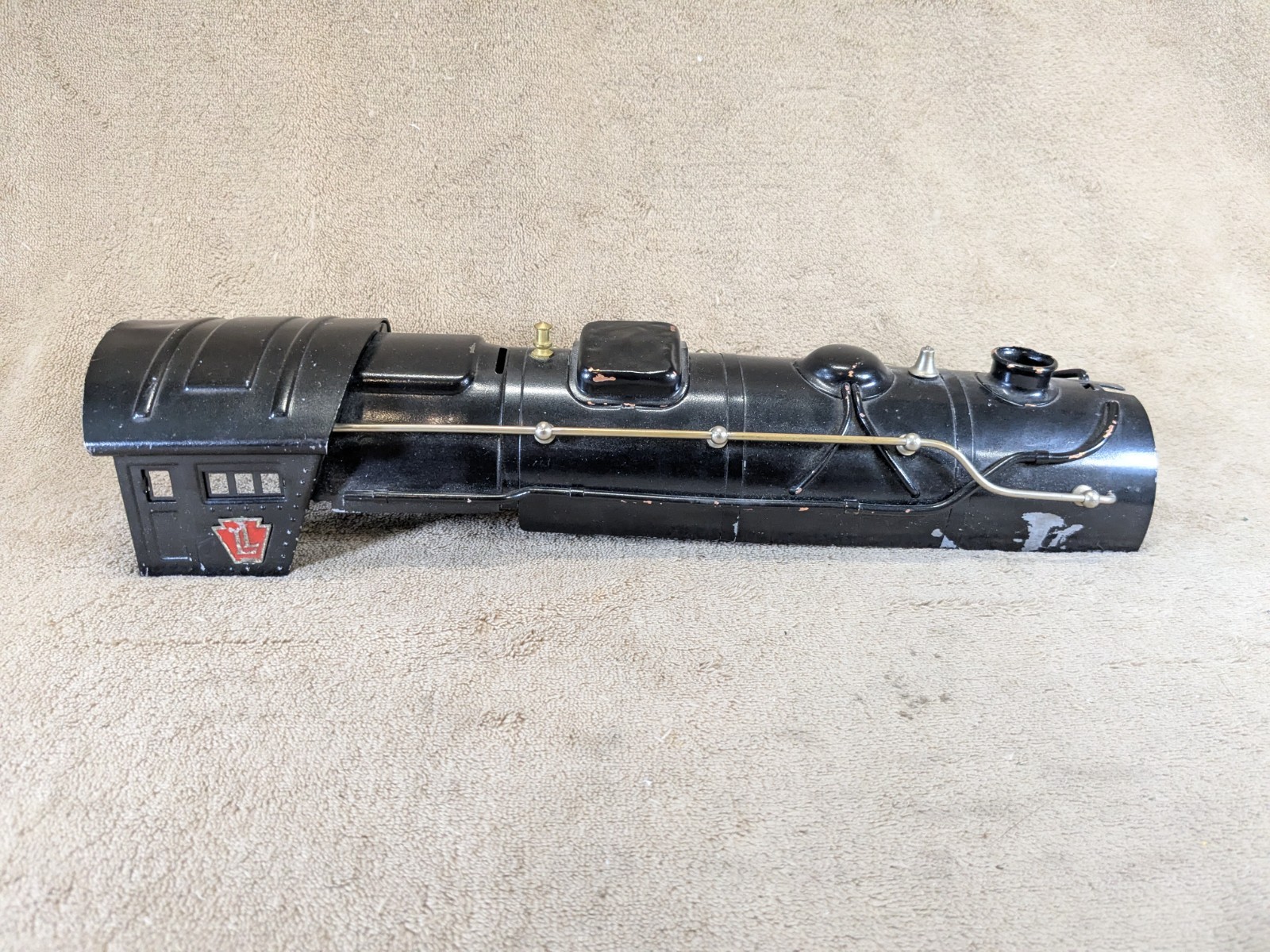 Lionel Prewar 1835E Locomotive Shell Body Only Black Gold Trim