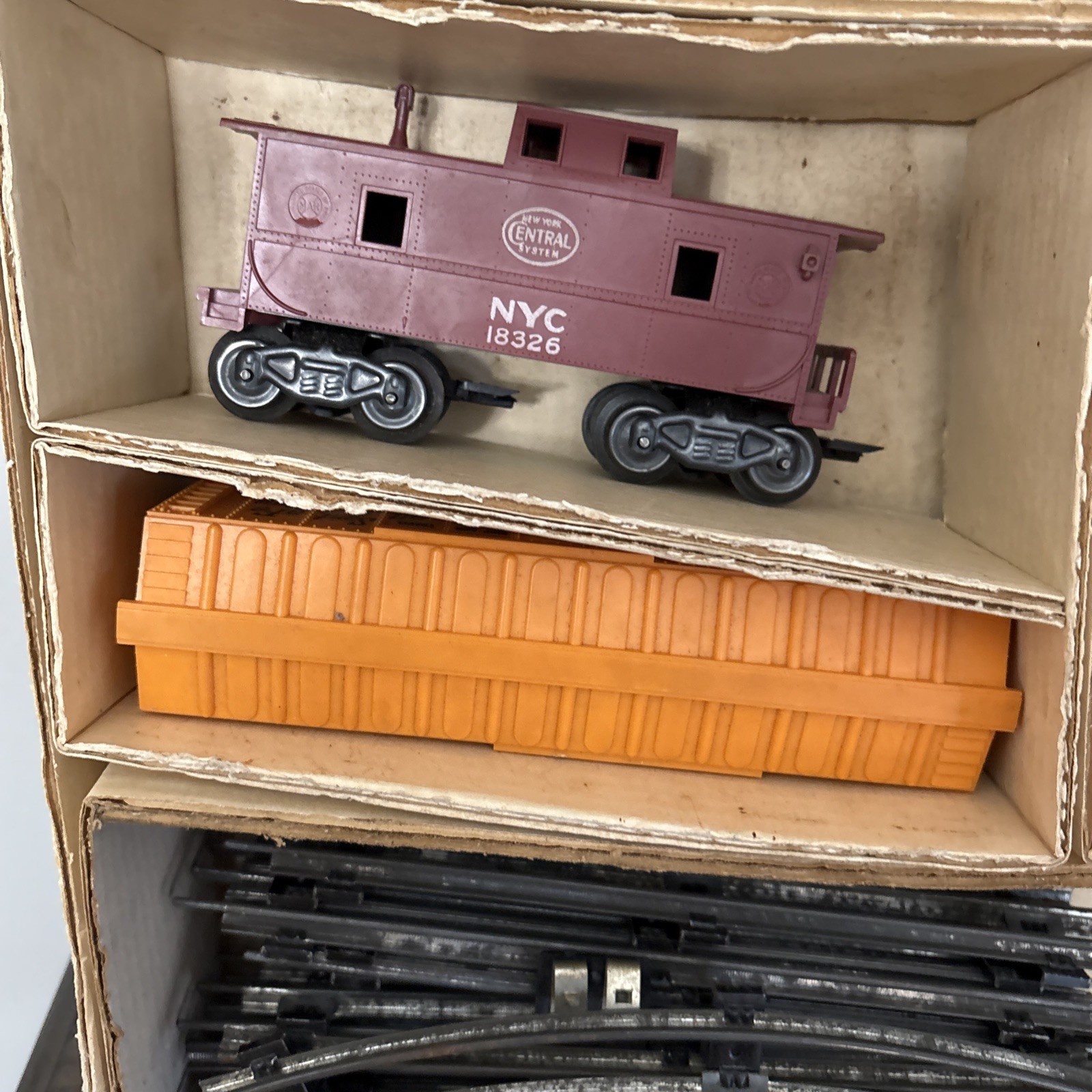 Vintage Marx 666 Steam Train Set Postwar w/box Manuals As Is Untested