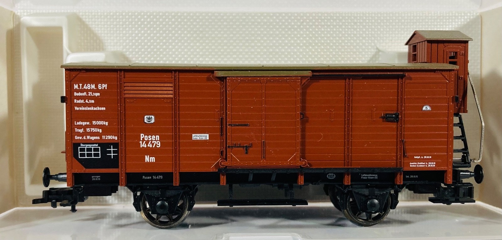 Fleischmann HO – 4891 Limited Edition Set – G8 Prussian Locomotive & 7 Wagons