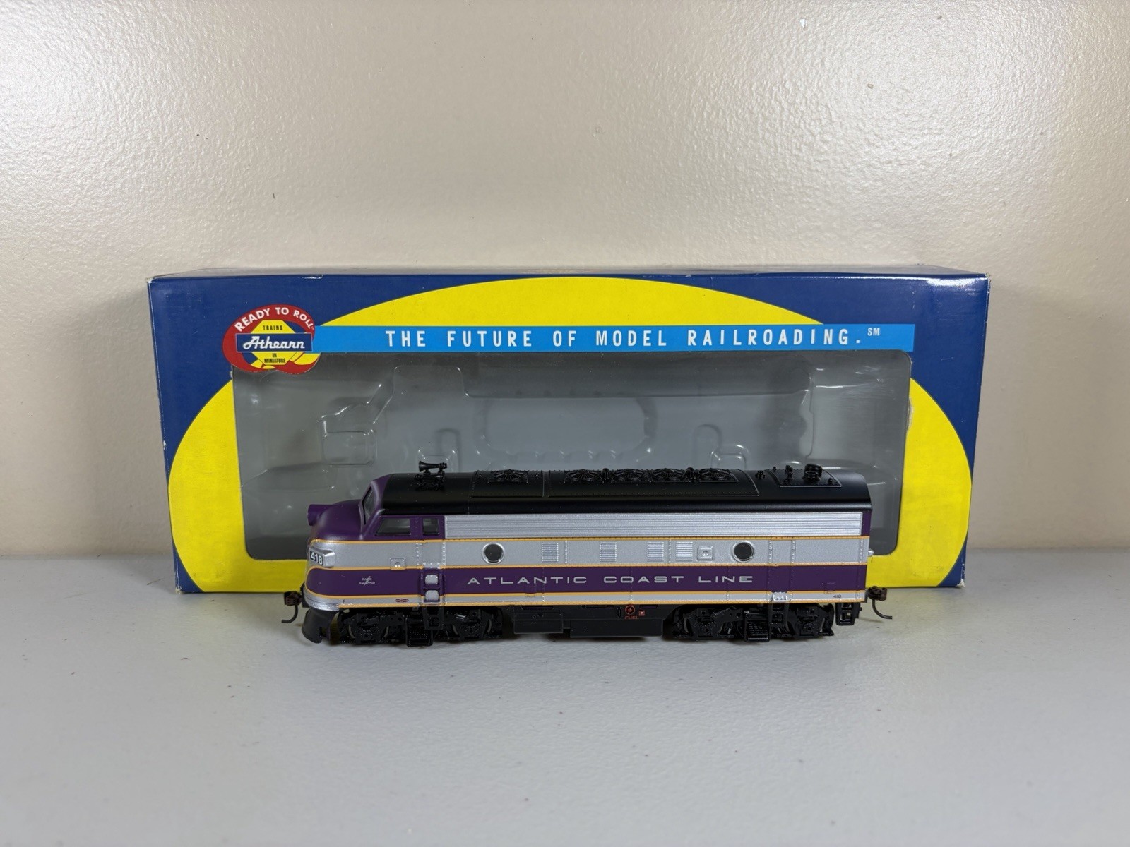 HO Athearn RTR Atlantic Coast Line F7A #418