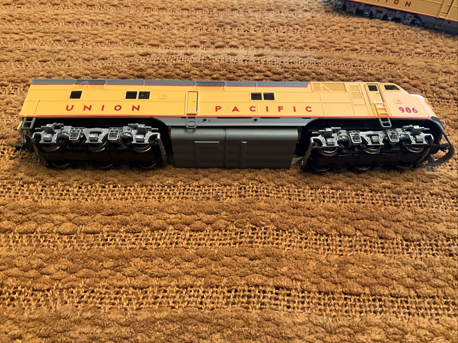 Broadway Limited Union Pacific #986 & 990 Tested With 9Volt Battery