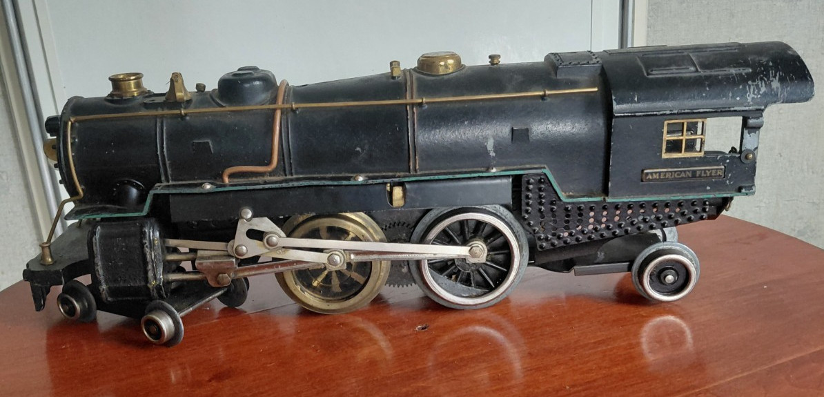 Prewar American Flyer 4692 Standard Gauge Steam Locomotive 4-4-2 Wide Gauge