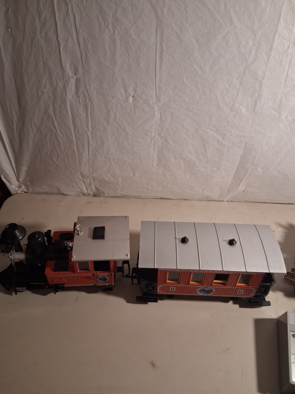 Lehmann LGB West Germany Made Train, Tracks, Book And Figures.