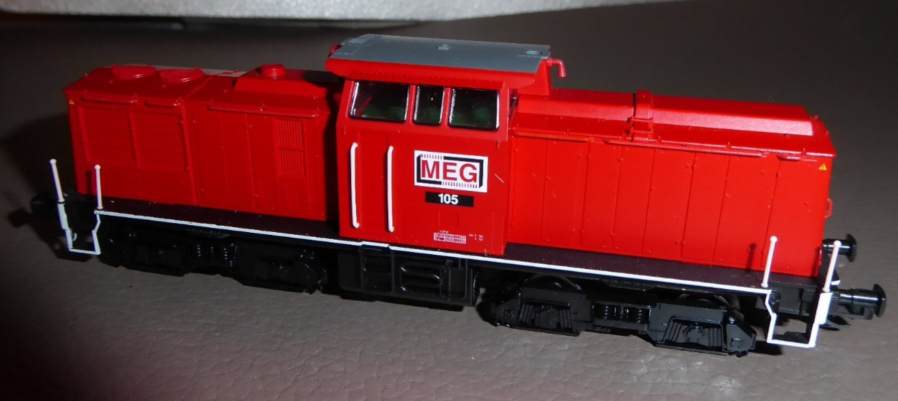 Tillig 501010 Tt Diesel Br 110 Meg 105 Epoch 5/6 Dss + LED Light from Set